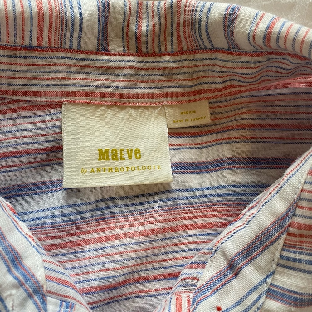 Maeve by Anthropologie button down shirt